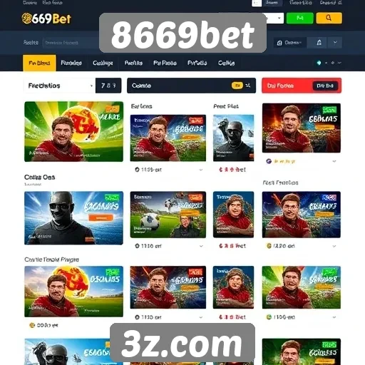 Promos e bônus oferecidos pelo site 8669bet