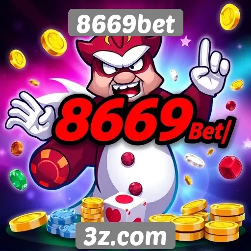 A variedade de jogos online disponíveis na plataforma 8669bet